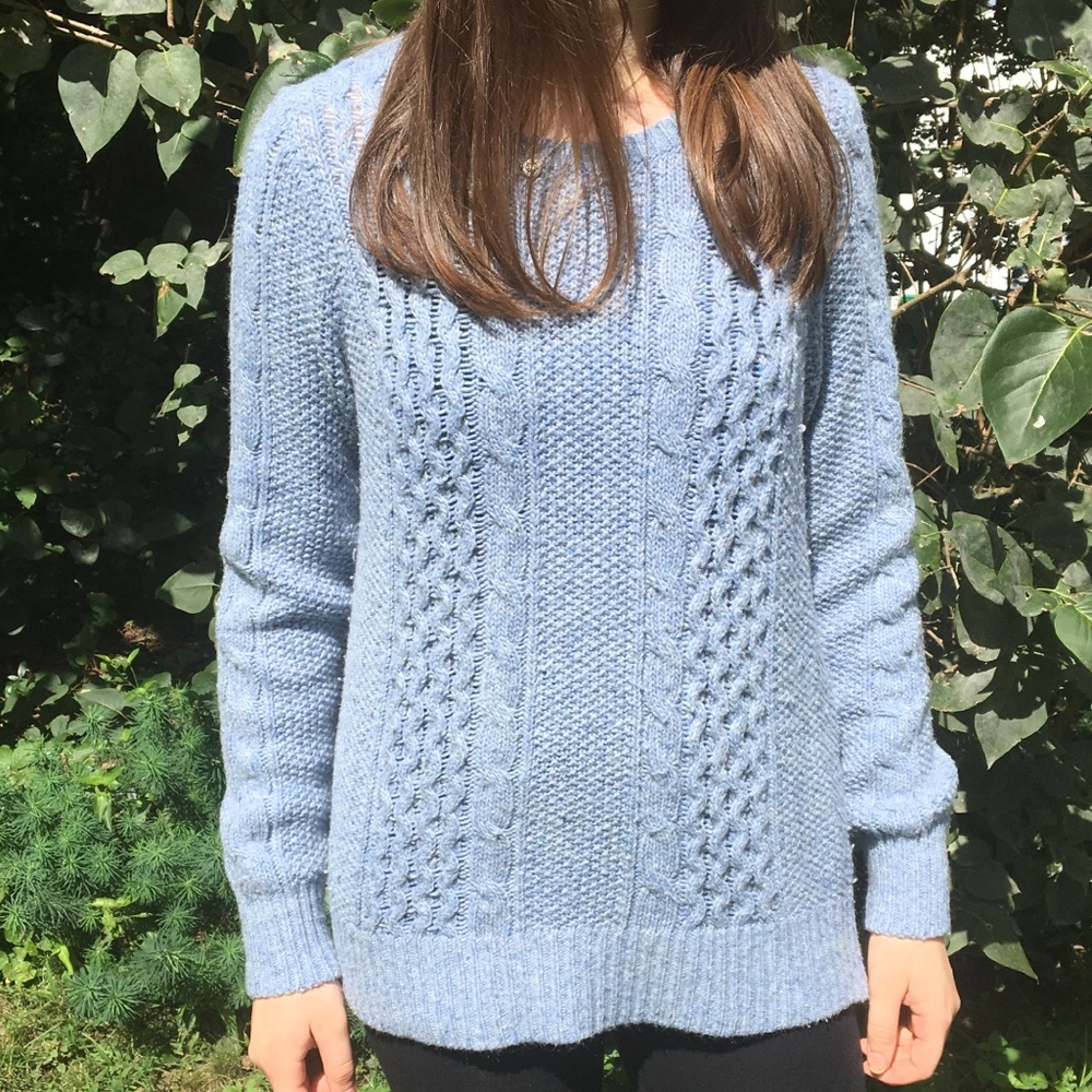 Cozy Blue Banana Republic Sweater